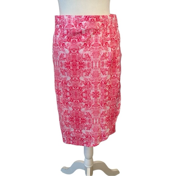 RipSkirt Hawaii Pink Floral Wrap Pencil Skirt Swim Cover - Picture 1 of 6
